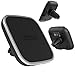 Qi Wireless Charger, SANMIN Air Vent Magnetic Car Mount Wireless Charging Pad for Qi-enabled Devices (No adapter or car charger)