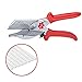 Red Oak Tools, Multi Angle Miter Shear Cutter 45 Degree To 120 Degree (Handle Color - Vary), Including 15 Spare Blades- Multi Purpose