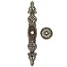 LEORX Vintage Kitchen Cabinet Cupboard Drawer Door Knobs Metal Pull Handles - 2pcs