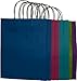 Kraft Gift Bags, Solid Colors, 8 large bags,12 medium bags, 10 small bags, bulk value pack set of 30