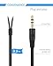 SoundPEATS in-Ear Headphones Wired Earbuds Stereo Bass Earphones Ultra-Light Sport Workout Headphones Comfort-Fit for Apple iPhone iPad iPod Samsung Android - Black