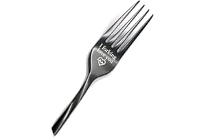 I Forking Love You Fork Gifts for Women Men Engraved Dessert Forks Birthday Christmas Gifts for Wife from Husband Home Decor 