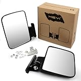 KEYI Golf cart Side Mirrors for Club Car EZ-GO Yamaha TXT DS Universal Golf cart Accessories