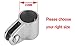 Amadget Bimini Top Jaw Slide, 2 PCS Marine Boat Hardware Fitting Stainless Steel Inside Dia 7/8