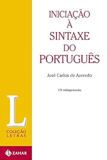 Livro Iniciação à sintaxe do português (Letras)