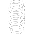Volkswagen Coil Spring - 1K0-511-115BG