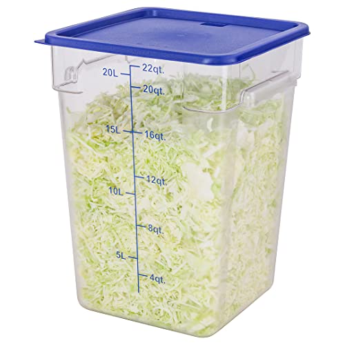 Restaurantware LID ONLY Met Lux Food Storage Container Lid, 1 Square