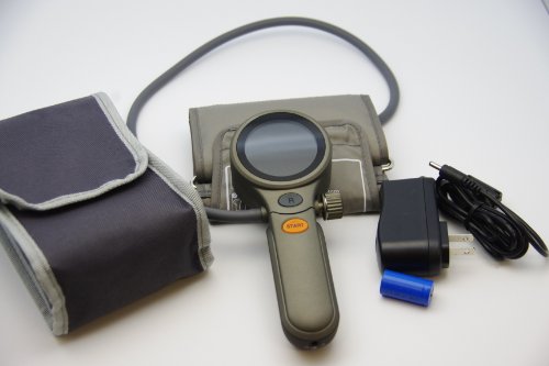 Eastshore One Hand Palm Digital Blood Pressure Monitor with Battery and Charger (REGULAR ADULT CUFF  22-32cm (8.6-13 inch ))