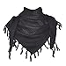 Explore Land Cotton Shemagh Tactical Desert Scarf Wrap (Black) primary