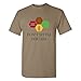 UGP Campus Apparel Don't Settle for Less Basic Cotton T-Shirt - Large - Old Gold