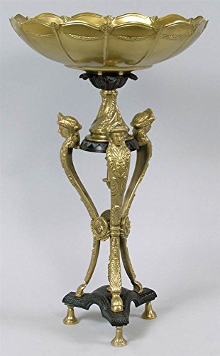 Compote on Stand in Brass Finish