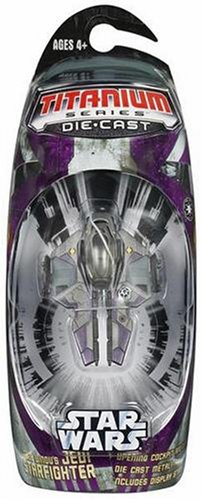 Titanium Series Star Wars 3 Inch Vehicle Mace Windus Starfighter