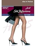 Hanes Womens Set of 3 Silk Reflections Control Top Sheer Toe Pantyhose