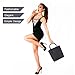 Lunch Tote Bags for Women,Reusable Insulated Lunch Bag Handbags for Women Adults Use for Work,School,Picnic,On The Go (Black)