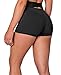 Kamo Fitness High Waist Athletic Yoga Shorts Tummy Control Workout Running