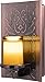 GE LED CandleLite Night Light, Plug-In, Dusk to Dawn Sensor, Flameless Candle, Sunset Light, Home Decor, LED Lights for Bedroom, Bathroom, Kitchen, Oil-Rubbed Bronze, 11258