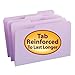 Smead File Folder, Reinforced 1/3-Cut Tab, Legal Size, Lavender, 100 per Box (17434)