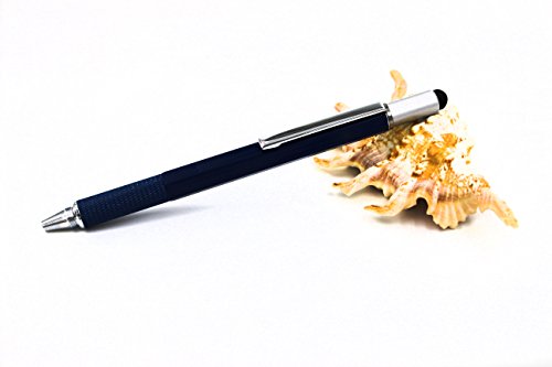 6 in 1 Multitool Pen with Gift Box - Includes 1 Ballpoint Pen, Universal Stylus Pen, Ruler,Flat and Phillips Screwdriver Bit, Level Gauge - The Perfect Multi-Function Gadget (Blue) - Thumbnail 6