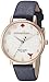 kate spade new york Women's KSW1040 Metro Watch with Textured Leather Band