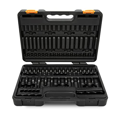 GEARWRENCH Master SAE/Metric Hex And Torx Bit Socket Set, 84 Piece