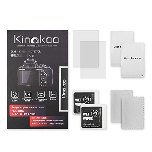 kinokoo Film de Verre trempé pour Fuji X-T3 Film de Protection d'écran Crystal Clear Fujifilm XT3 sans Bulles/Anti-Rayures (Paquet de 2) - Image 3