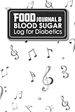 Food Journal & Blood Sugar Log for Diabetics: Diabetes Daily Food Diary, Blood Sugar Journal, Diabet by Rogue Plus Publishing