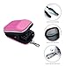 Hard EVA Shock Resistant Compact Digital Camera Case Carrying Protective for Canon PowerShot SX730 HS G9 X Nikon COOLPIX W100 Panasonic Lumix DMC TZ80 Sony Cyber-Shot HX90 Olympus Tough TG-5, Pink