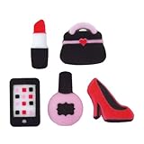 The Diva Assortment Sugar Cake Cupcake Topper Decorations / 10 pcs