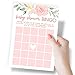 Printed Party Baby Shower Games – Bingo Game for Girl, Baby in Bloom Floral Theme, 50 Cards