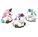 Joyin Toy 3 Pack Cute Unicorn Shape Girls Lip Gloss Birthday Party Favors (Including 3 Scent FDA Approved)