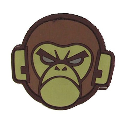 Milspec Monkey Head Patch - PVC (Desert (Tan))