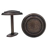 Kenney 5456679 Medallion Drapery Holdbacks, Brushed Sienna, 2-Pack