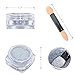 Nail Powder WENIDA 8 Jar Premium Chrome Mirror Laser Synthetic Resin Powder Manicure Art Decoration With 8pcs Eyeshadow Sticks