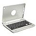 iPad Mini 4 Keyboard Case, Eoso Ultra Thin Folio Smart Stand Case Shell Cover with Wireless Bluetooth Keyboard For Apple iPad Mini 4 (Silver)