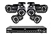 Lorex HDIP86W Surveillance System with N841A82 8 Channel 4K 2TB NVR and 6 LNB4173 4MP Bullet Cameras