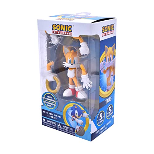 Sonic The Hedgehog Action Figure Toy – Tails figure with Sonic ...