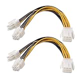 Cable Matters 2-Pack 6 Pin PCIe Splitter Cable