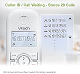 VTech CS1501 DECT Cordless Phone 2 Handsets Call Block White view 10