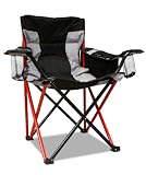 Caravan Sports Elite Quad Chair, Red