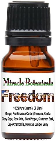 Miracle Botanicals Freedom Essential Oil Blend - 100% Pure Therapeutic Grade Essential Oils (10ML)