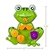 Zig Zag Kid Fun Interactive Frog Bath Toy for Toddlers - for Girls & Boys - The Best Toddler Bath Tub Toys Non-Toxic, Bright Colors, Safe for Kids! Educational and Fun Toddler Bath Toy!