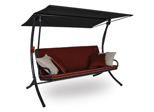 Angerer Royal Style Hollywoodschaukel Style, Terracotta, 3-Sitzer