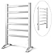 INNOKA 2-in-1 Towel Warmer and Drying Rack, Heated Towel Rack, Free Standing & Wall Mount (UL Certified) with 6 Bars & Aluminum Frame for Bathroom