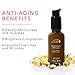 100% PURE Multi-Vitamin PM Face Serum Anti-Aging Night Moisturizer Feeds Thirsty Skin with Retinol & Potent Antioxidants from Vitamin C Nightly Facial Skincare Restore & Rejuvenation - 1 Fl Oz