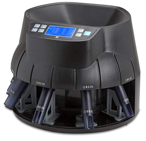 ZZap CS40 Coin Counter & Sorter for USD - Money Cash Currency Machine