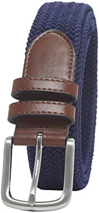 Belted Cow Company US Flags Leather Tab Belt Made in Maine  display picture 2