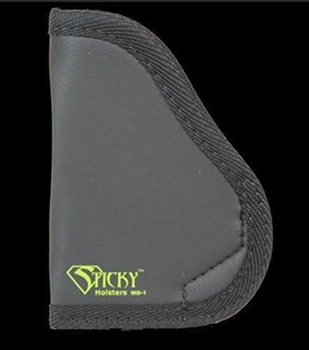 Sticky Holsters Black Pocket IWB Concealment Holster for Glock 42 (.380 ACP) (3" Barrel) - MD-1
