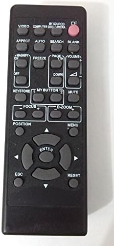 YODA MALL Brand New High Quality Generic General Universal Compatible Replacement Projector Remote Control Fit For US Hitachi Projector CP-WX4021N 180 Days Warranty