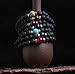 YUGDRUZY 7Pcs Chakra Bead Bracelets Essential Oil Diffuser Bracelets 8mm Natural Lava Rock Stone Stretch Bracelet Men Women Yoga Anxiety Bracelet