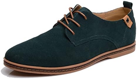 adi Men's Nubuck Leather Shoes EU42 Green